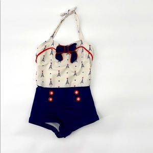 Paris One Piece Swimsuit